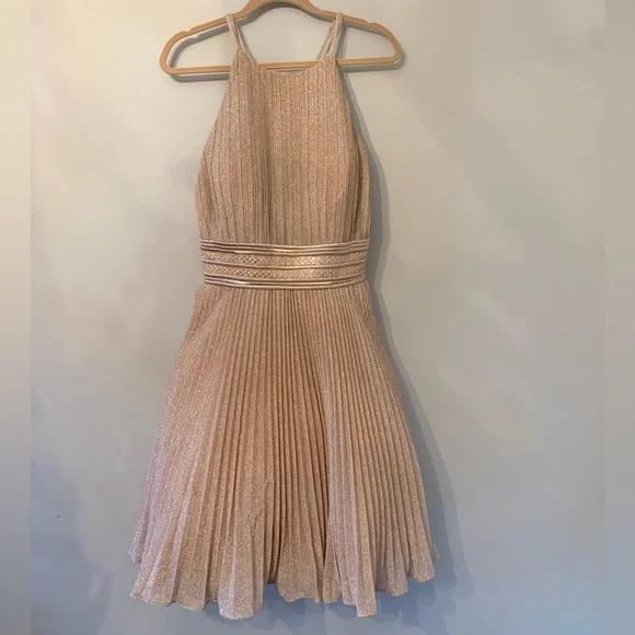 jovani short gold dress Jovani 49003 Short Cocktail Dress Ivory/Silver / 10